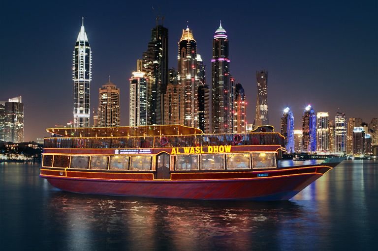 Dhow cruise creek dubai dinner